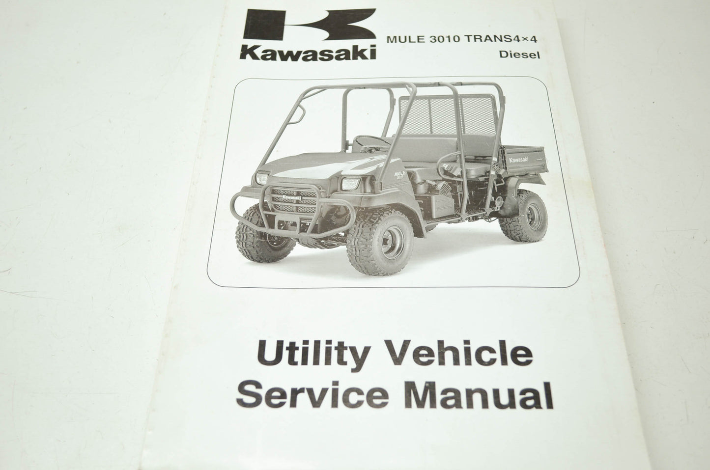 OEM Kawasaki 99924-1396-01 Service Manual KAF950E