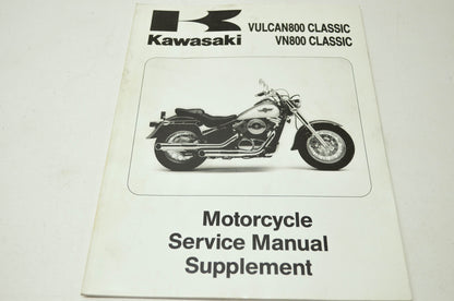 OEM Kawasaki 99924-1199-56 Service Manual Supplement VN800B
