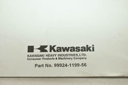 OEM Kawasaki 99924-1199-56 Service Manual Supplement VN800B