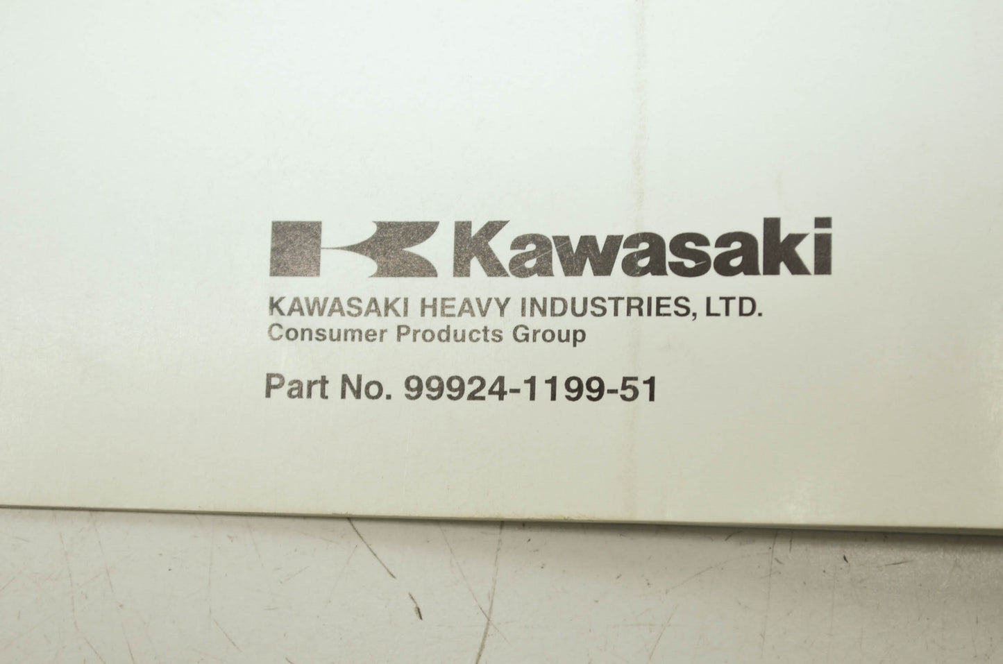 OEM Kawasaki 99924-1199-51 Service Manual Supplement VN800B