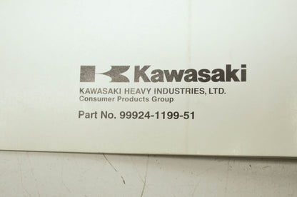 OEM Kawasaki 99924-1199-51 Service Manual Supplement VN800B