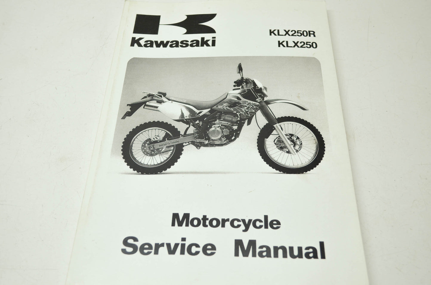 OEM Kawasaki 99924-1165-03 Service Manual KLX250D