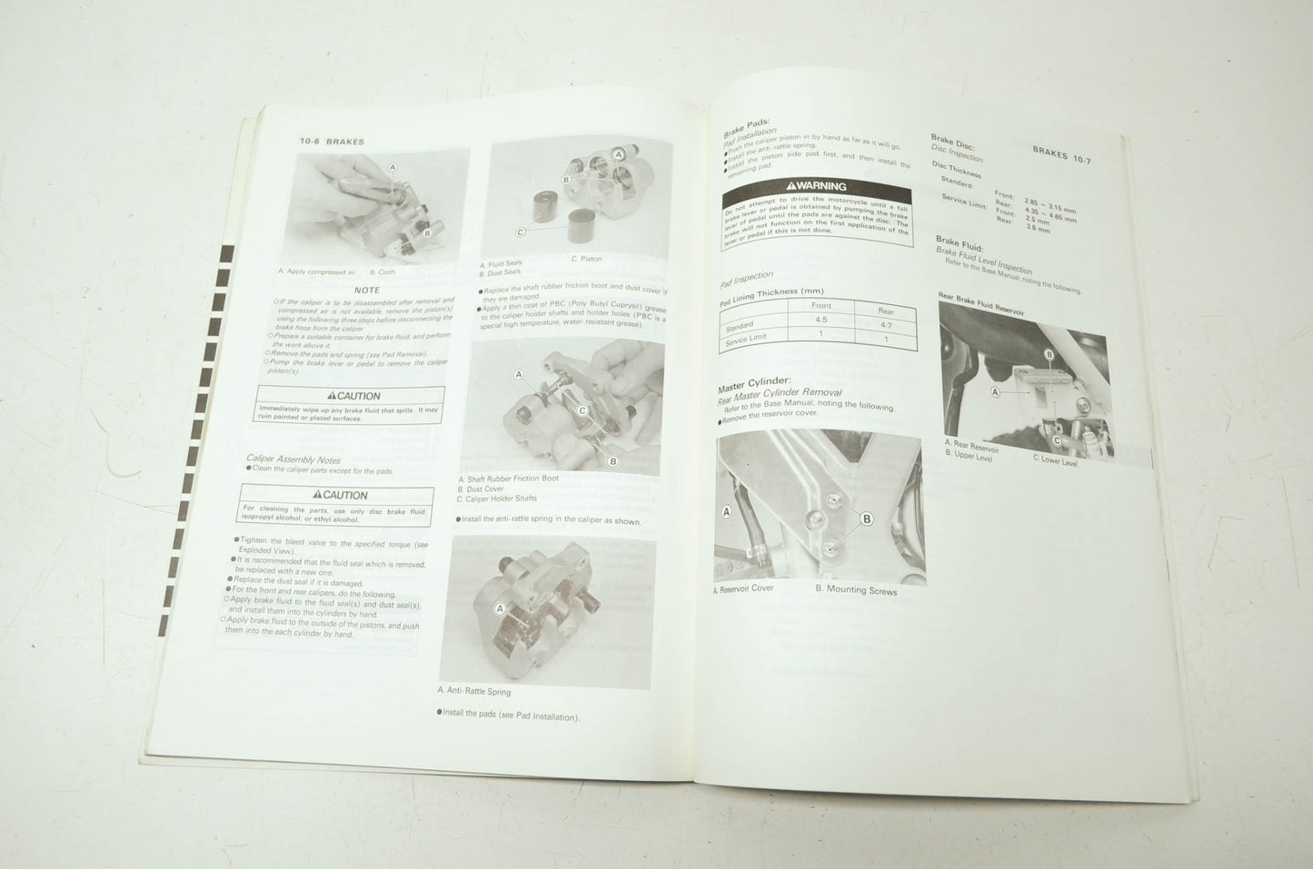 OEM Kawasaki 99924-1143-51 Service Manual Supplement KDX250D