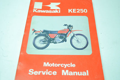 OEM Kawasaki 99924-1014-01 Service Manual KE250B3
