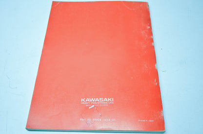 OEM Kawasaki 99924-1014-01 Service Manual KE250B3