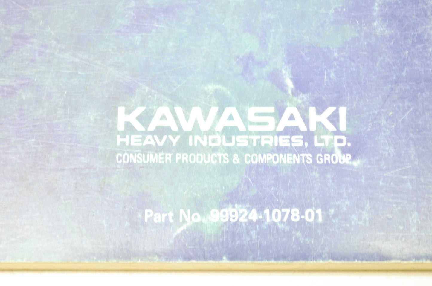 OEM Kawasaki 99924-1078-01 Service Manual VN1500A/B/C/D/E