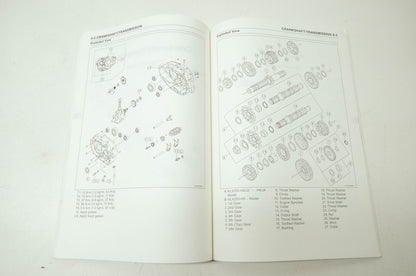 OEM Kawasaki 99924-1240-55 Service Manual Supplement KLX250H/J