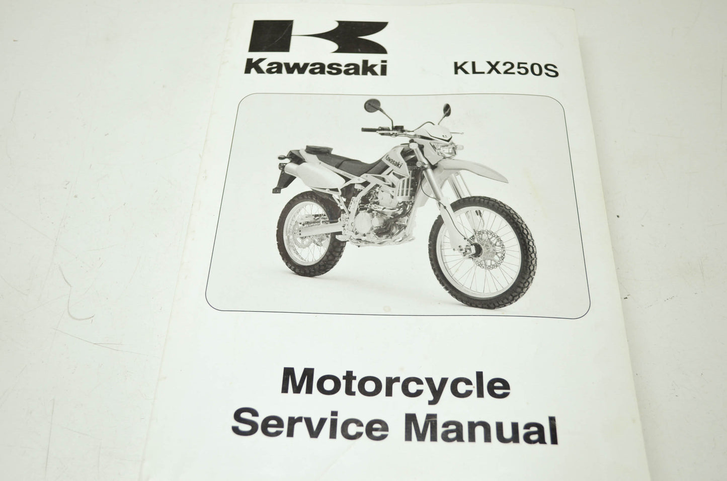 OEM Kawasaki 99924-1393-01 Service Manual KLX250T
