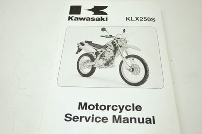 OEM Kawasaki 99924-1393-01 Service Manual KLX250T