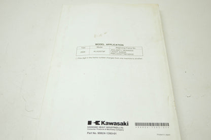 OEM Kawasaki 99924-1393-01 Service Manual KLX250T
