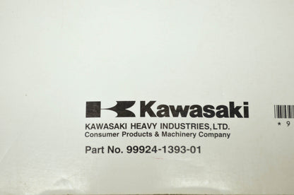 OEM Kawasaki 99924-1393-01 Service Manual KLX250T