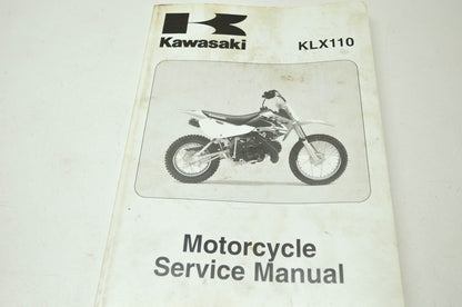 OEM Kawasaki 99924-1283-08 Service Manual KLX110A