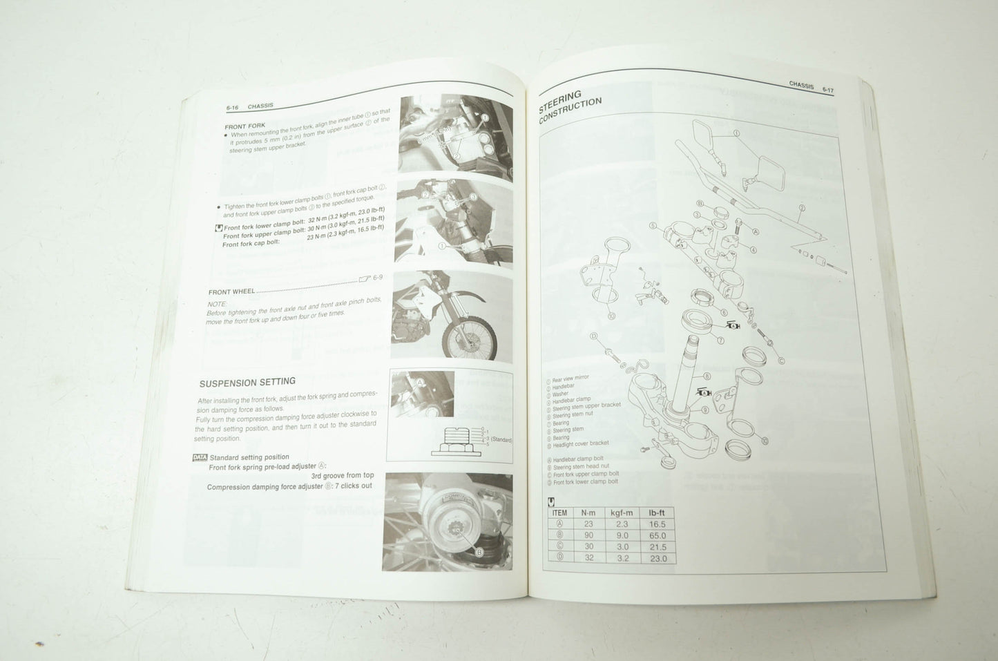 OEM Kawasaki 99924-1300-01 Service Manual KLX400A
