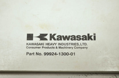 OEM Kawasaki 99924-1300-01 Service Manual KLX400A