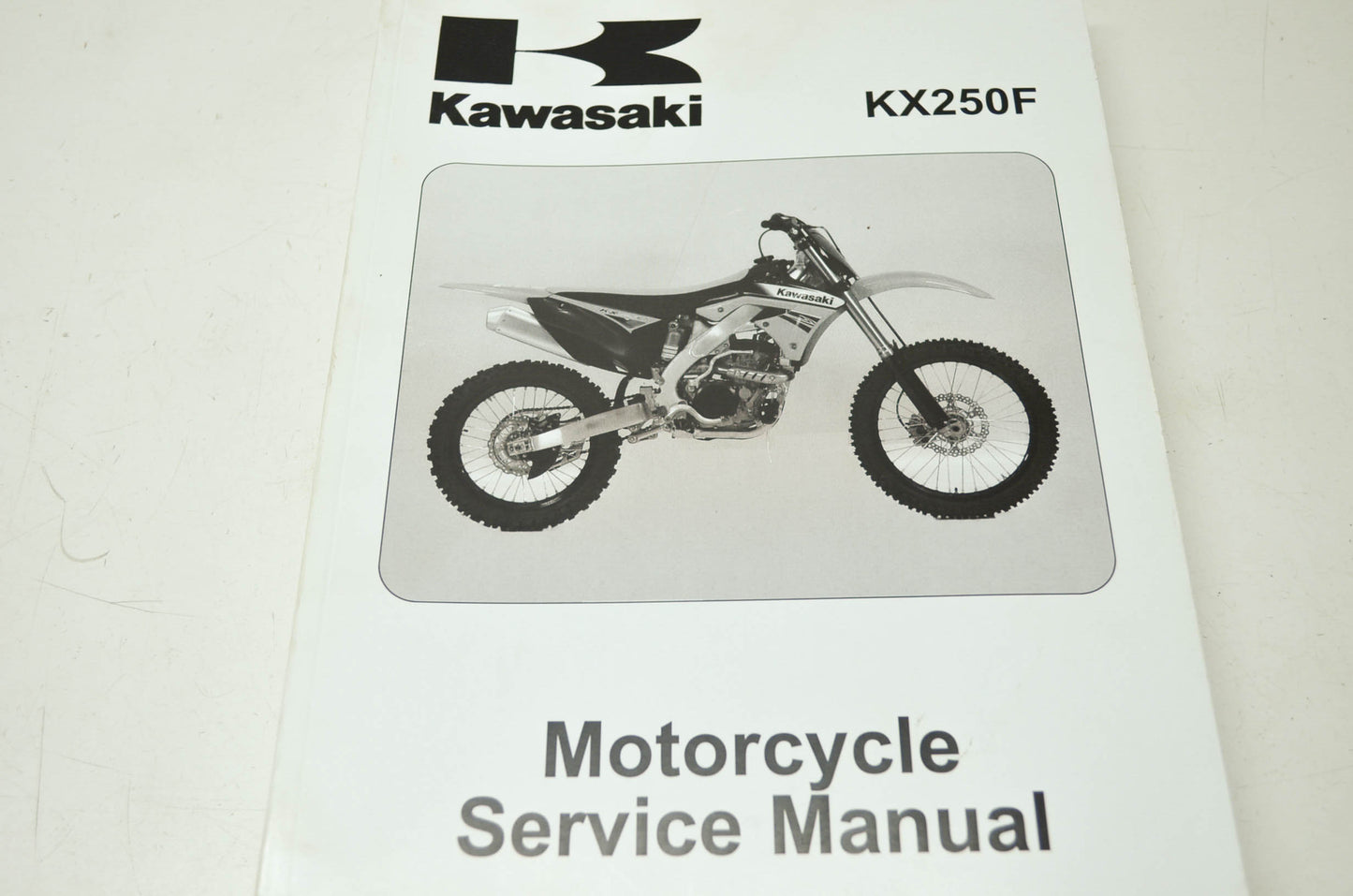 OEM Kawasaki 99924-1437-31 Service Manual KX250Y