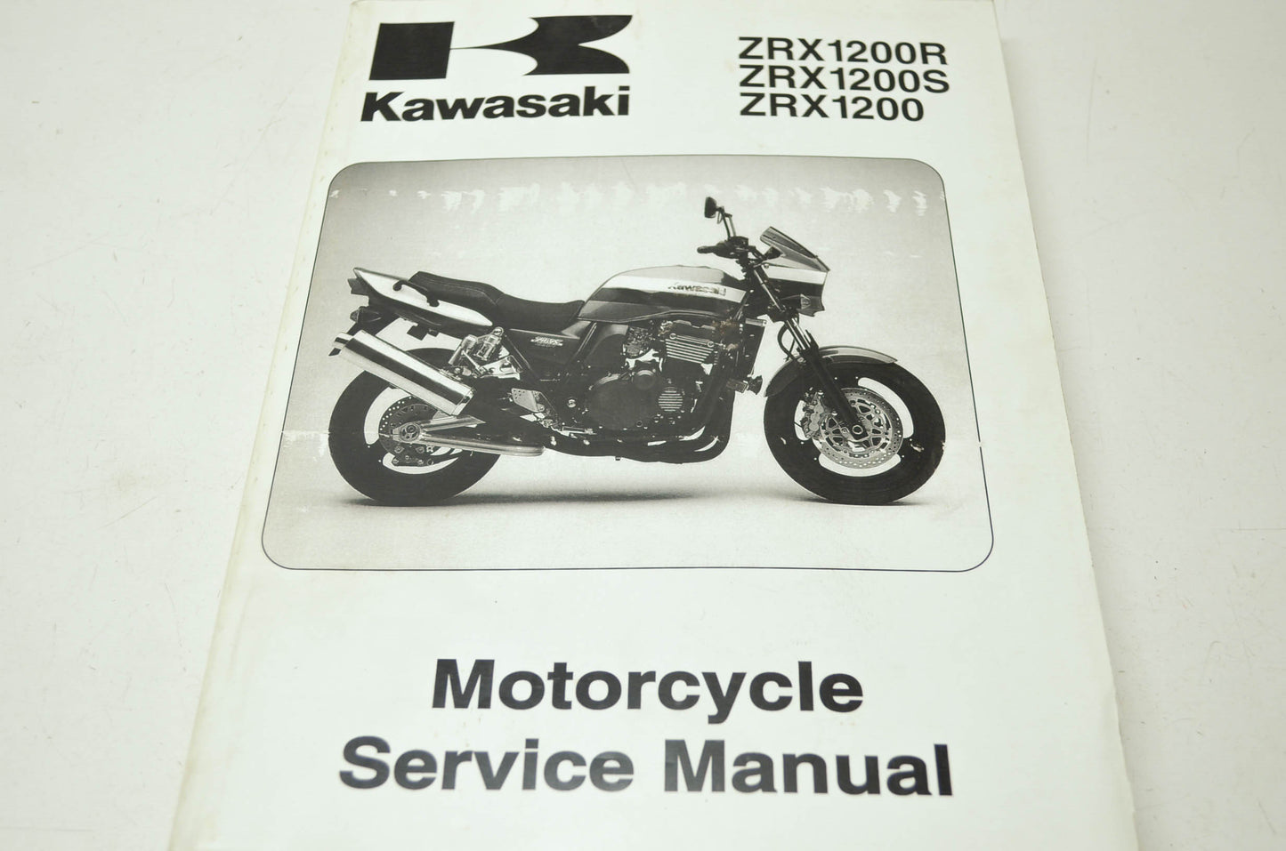OEM Kawasaki 99924-1266-03 Service Manual ZR1200A