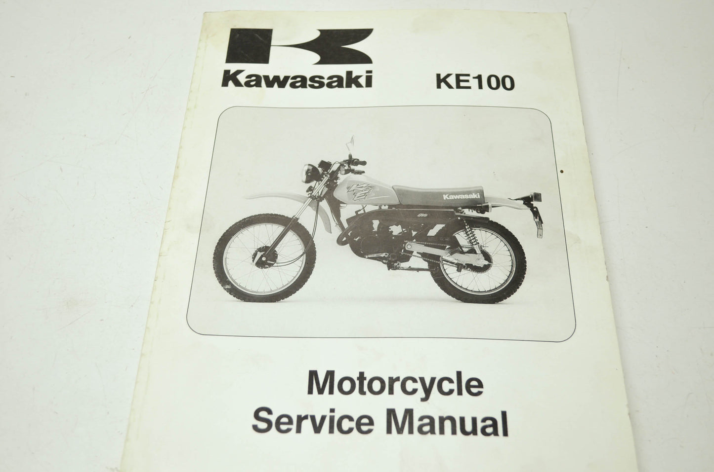 OEM Kawasaki 99924-1011-06 Service Manual KE100