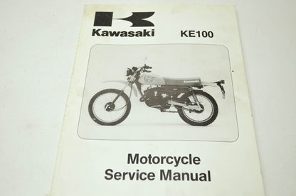 OEM Kawasaki 99924-1011-06 Service Manual KE100