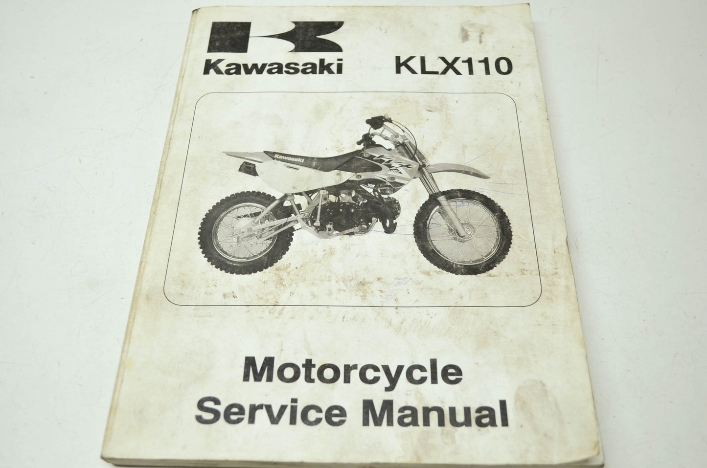 OEM Kawasaki 99924-1283-01 Service Manual KLX110A