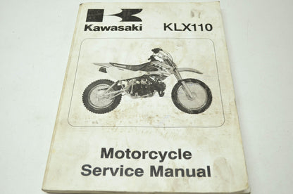 OEM Kawasaki 99924-1283-01 Service Manual KLX110A