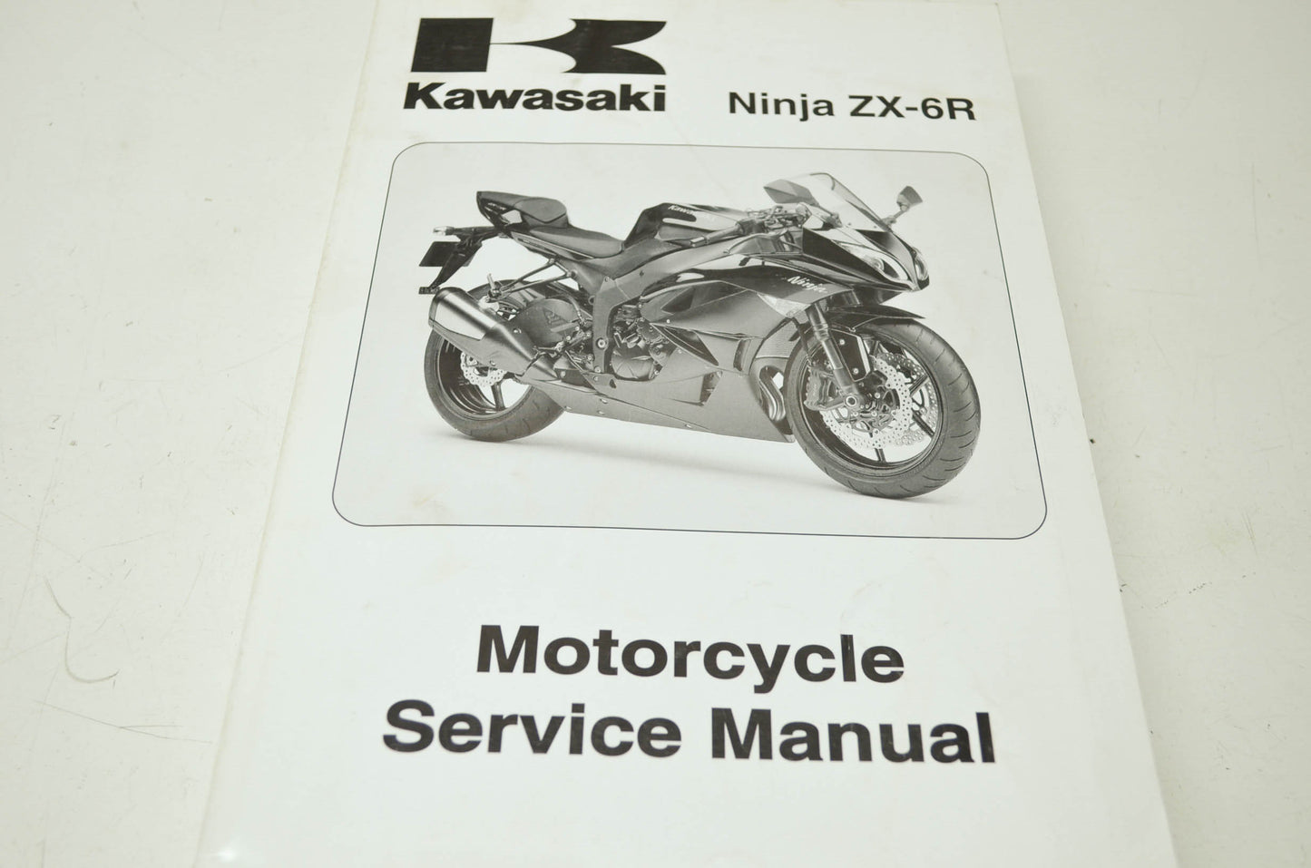 OEM Kawasaki 99924-1417-01 Service Manual ZX600R