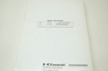 OEM Kawasaki 99924-1417-01 Service Manual ZX600R