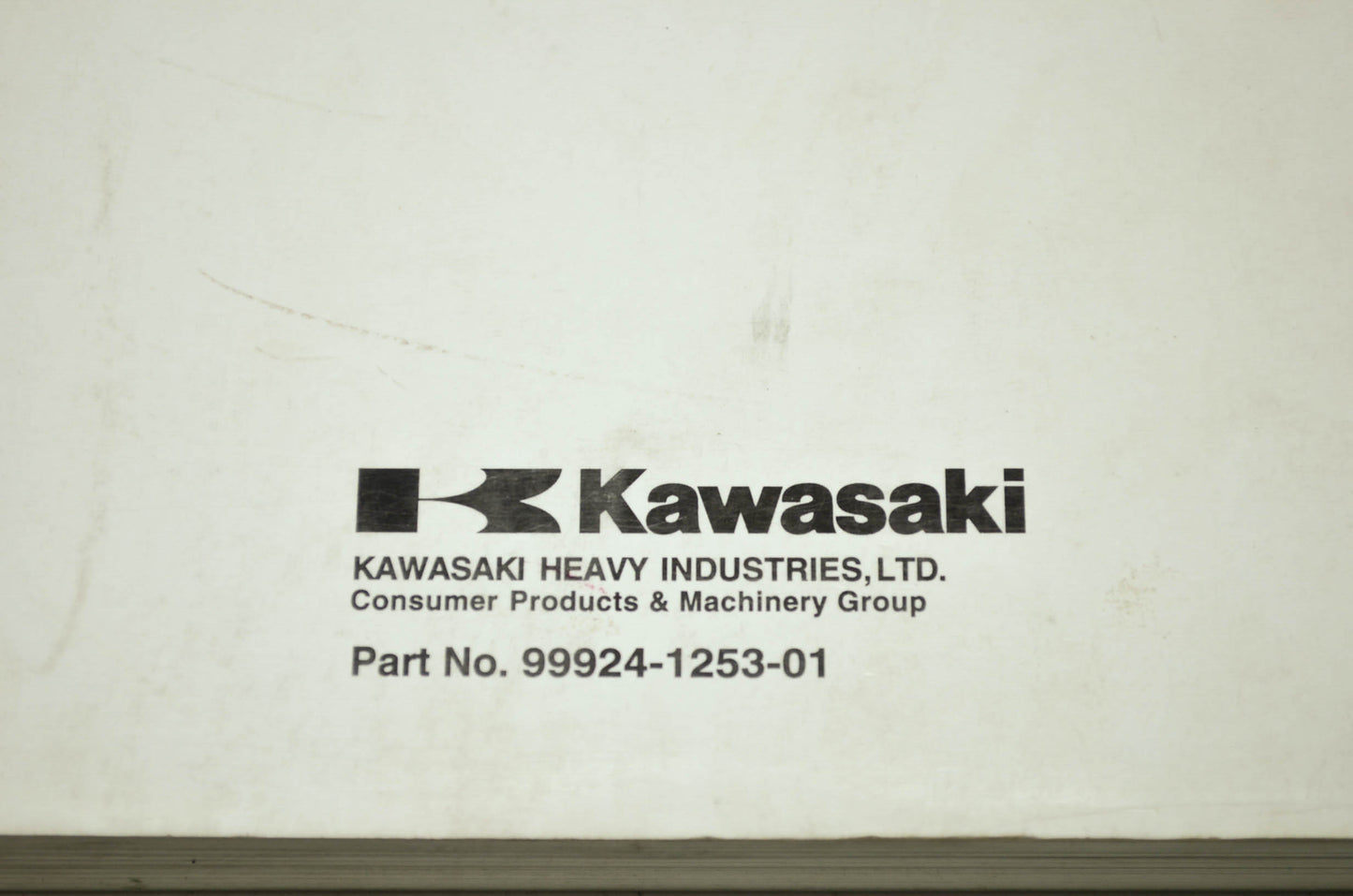 OEM Kawasaki 99924-1253-01 Service Manual ZX1200A NOS