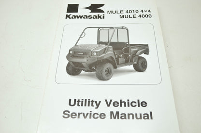 Kawasaki Mule 4010 4x4 Mule 4000 Service Manual