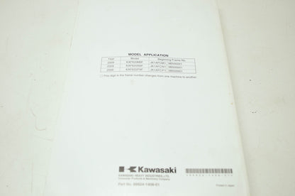 Kawasaki Mule 4010 4x4 Mule 4000 Service Manual