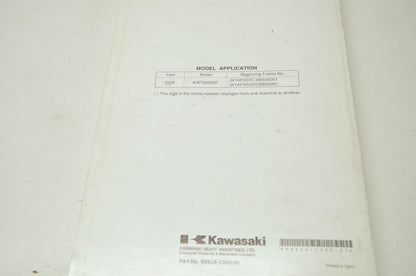 OEM Kawasaki 99924-1395-01 Service Manual KAF950D