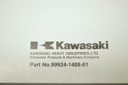 OEM Kawasaki 99924-1408-01 Service Manual KAF950F
