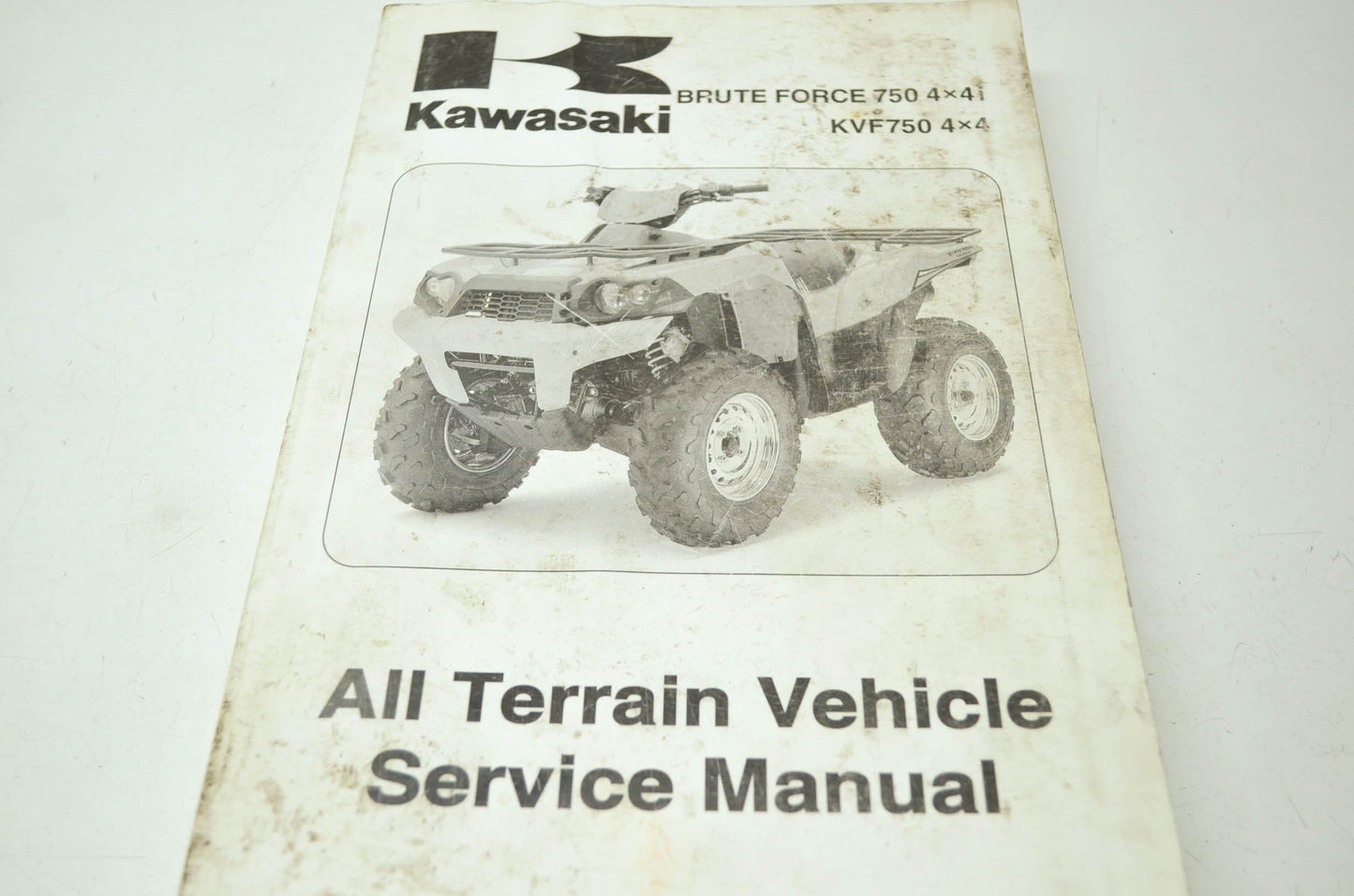 OEM Kawasaki 99924-1394-01 Service Manual KVF750D/E/F