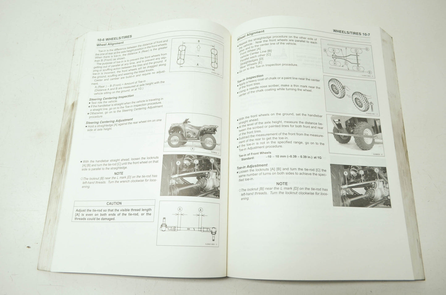 OEM Kawasaki 99924-1394-01 Service Manual KVF750D/E/F