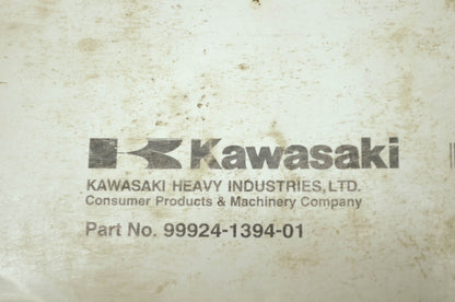 OEM Kawasaki 99924-1394-01 Service Manual KVF750D/E/F