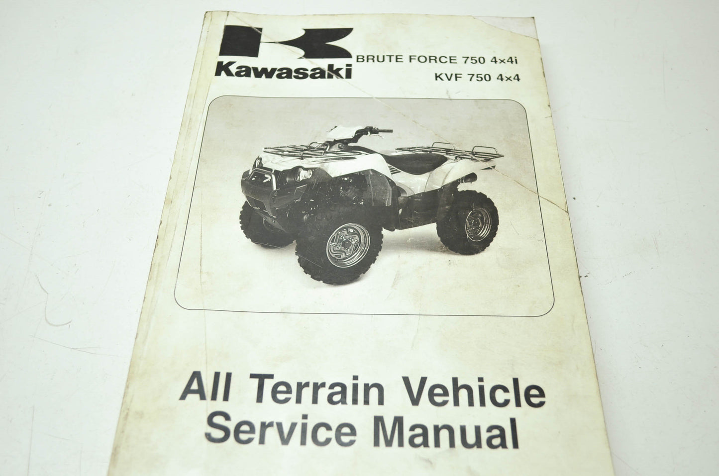 OEM Kawasaki 99924-1334-04 Service Manual KVF750A/B/C
