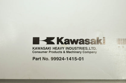 OEM Kawasaki 99924-1415-01 Service Manual VN1700E