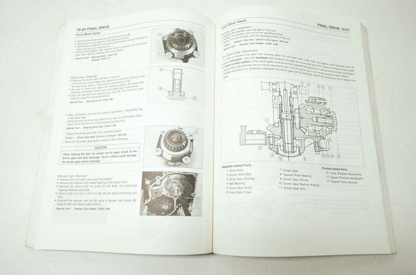 OEM Kawasaki 99924-1241-01 Service Manual VN1500G