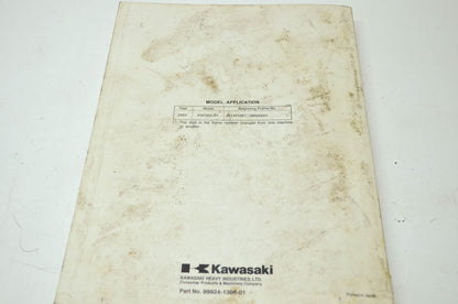 OEM Kawasaki 99924-1306-01 Service Manual KAF950B