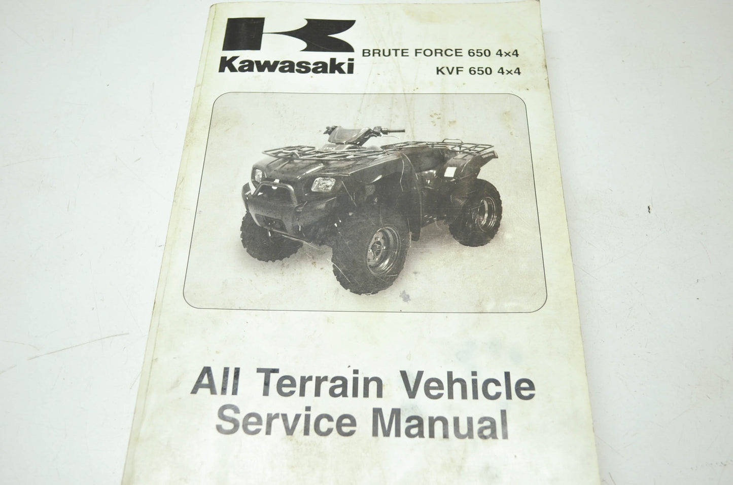 OEM Kawasaki 99924-1348-04 Service Manual KVF650DEF