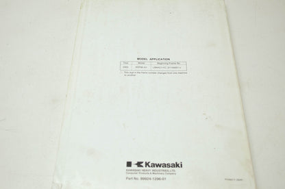 OEM Kawasaki 99924-1296-01 Service Manual KSF80
