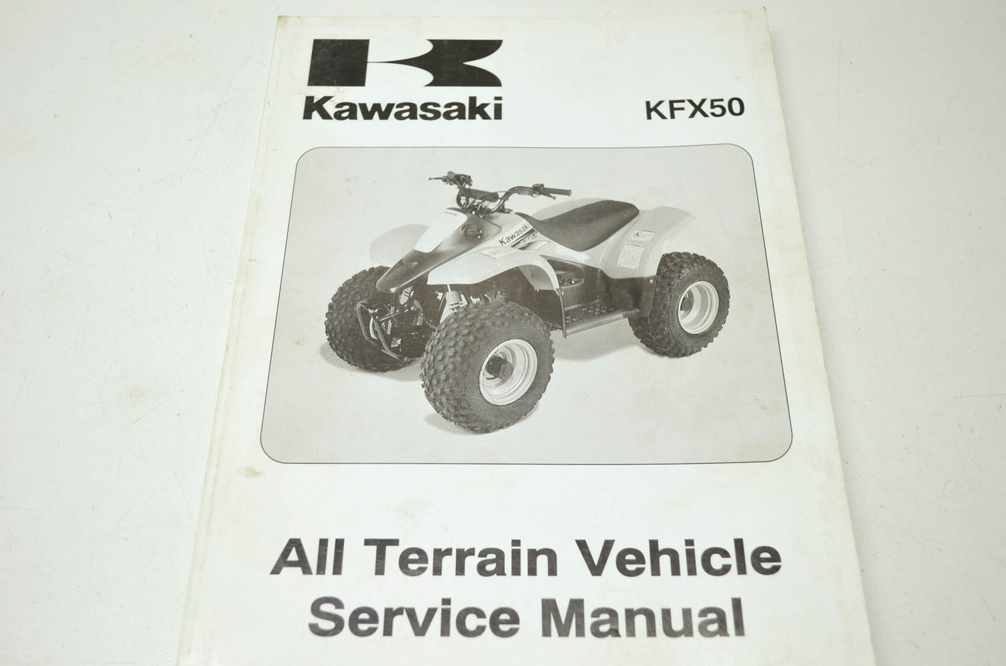 OEM Kawasaki 99924-1297-01 Service Manual KSF50A