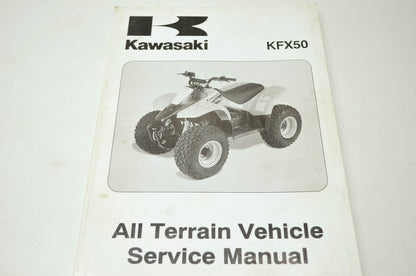 OEM Kawasaki 99924-1297-01 Service Manual KSF50A
