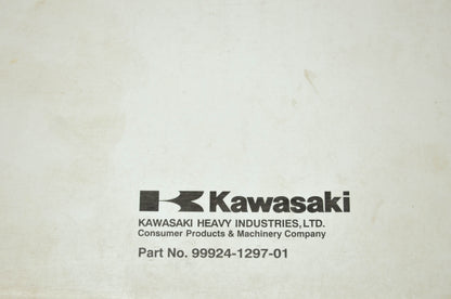 OEM Kawasaki 99924-1297-01 Service Manual KSF50A
