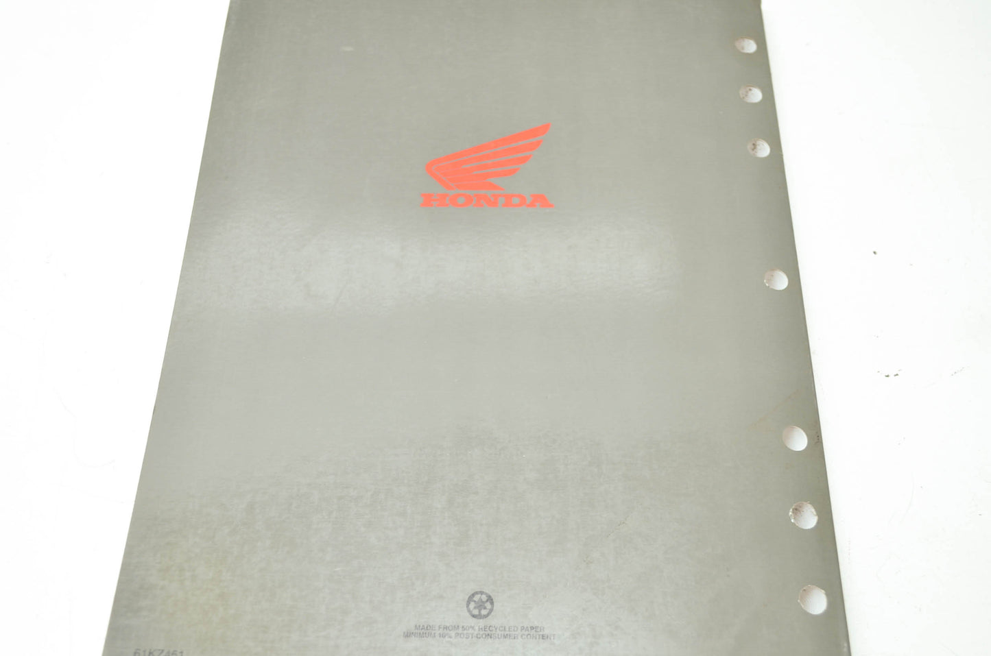 Honda 1998-99 CR125R Service Manual