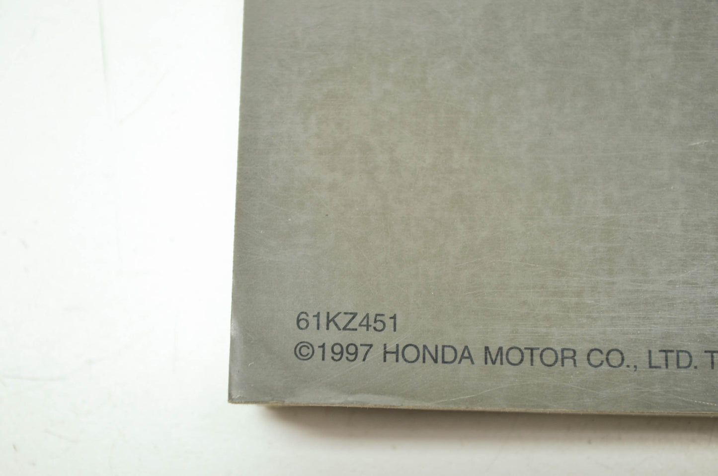Honda 1998-99 CR125R Service Manual