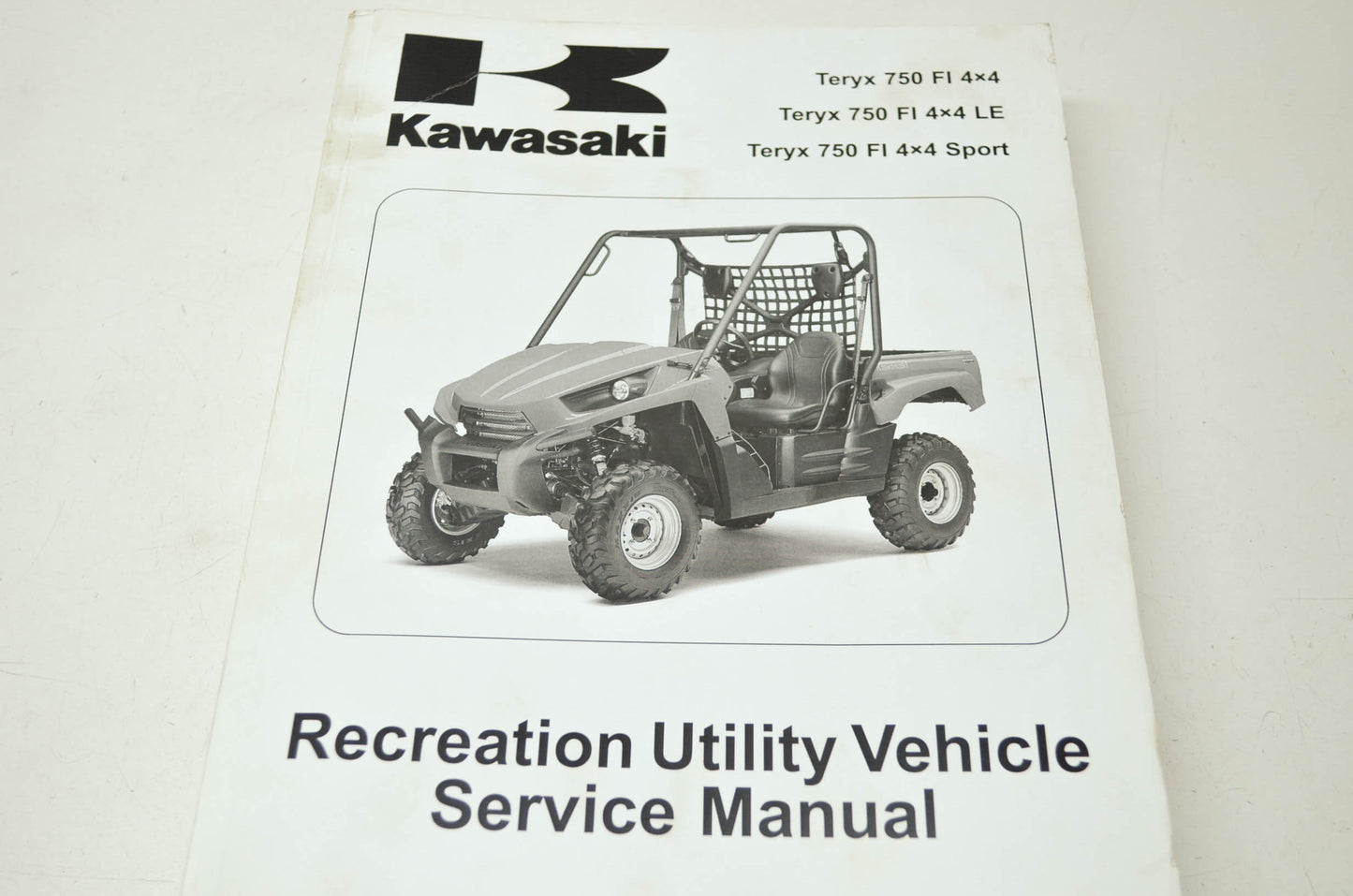 OEM Kawasaki 99924-1434-31 Service Manual KRF750N/P/SDF