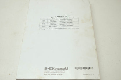 OEM Kawasaki 99924-1434-31 Service Manual KRF750N/P/SDF