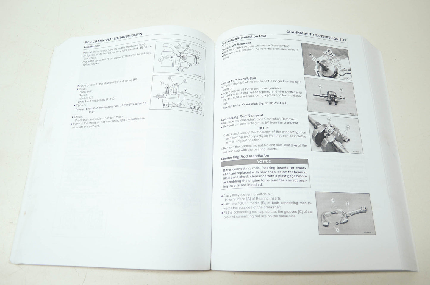 OEM Kawasaki 99924-1434-31 Service Manual KRF750N/P/SDF