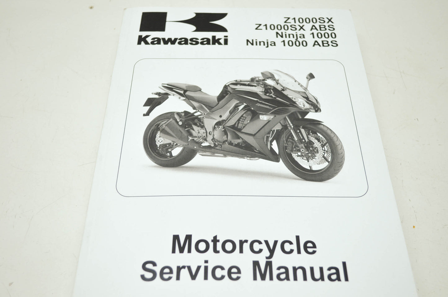 OEM Kawasaki 99924-1442-31 Service Manual ZX1000G/H NOS