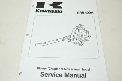 Kawasaki KRB400A Blower Service Manual